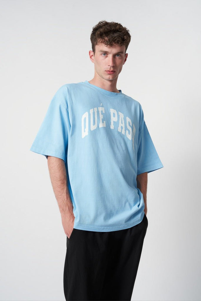 T-Shirt Classic Blau - Qué Pasa Clothing - 2